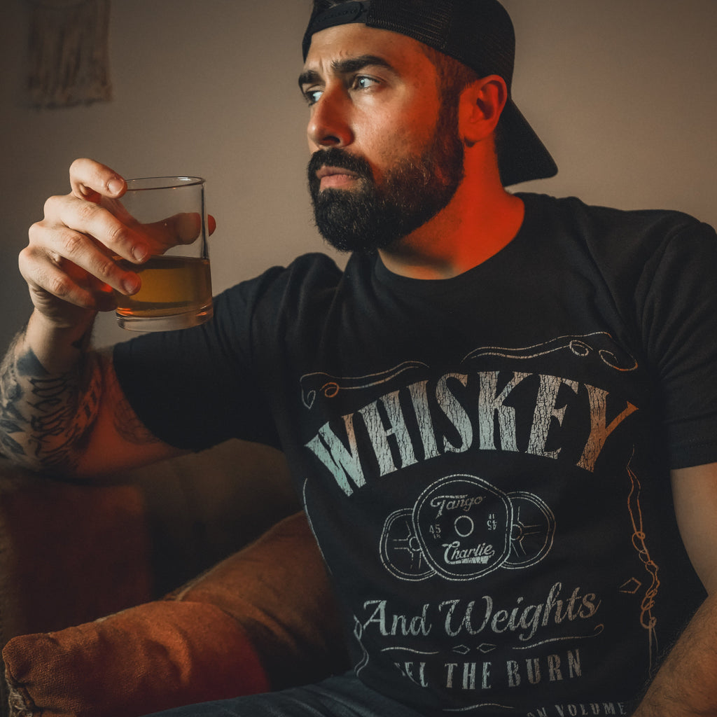 Whiskey "Feel the Burn" - tee