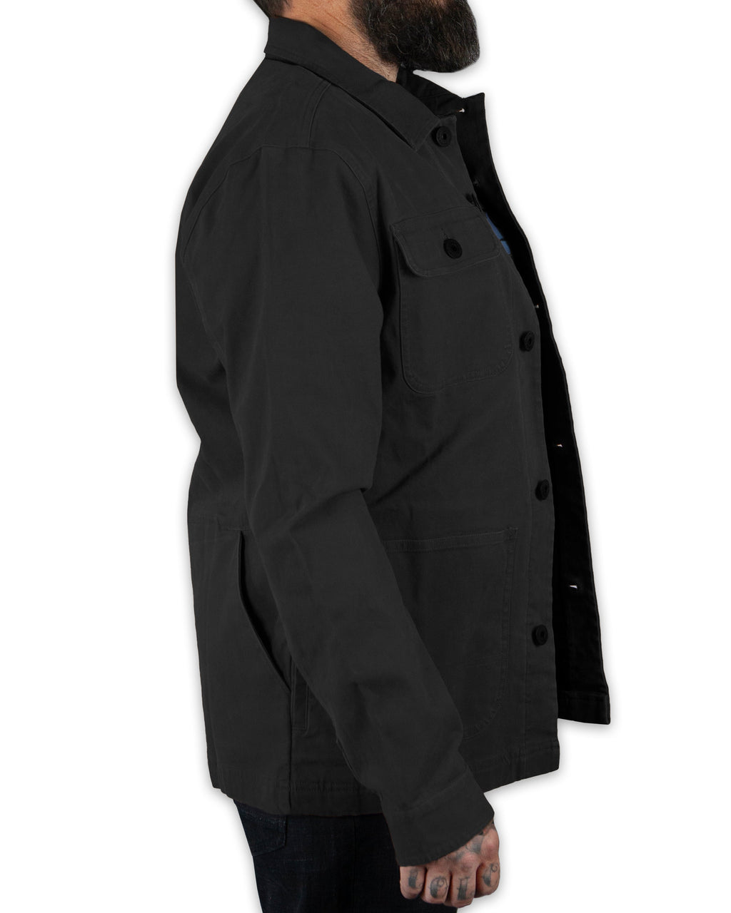 Heston Chore Coat - Black